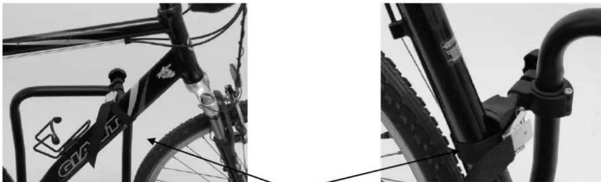 Pro-User Amber III - Installation des vélos sur le porte-vélos - 2