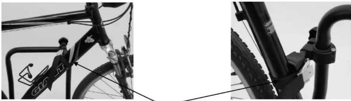 Pro-User Amber III - MONTAGE VAN DE FIETSEN OP DE FIETSENDRAGER - 2