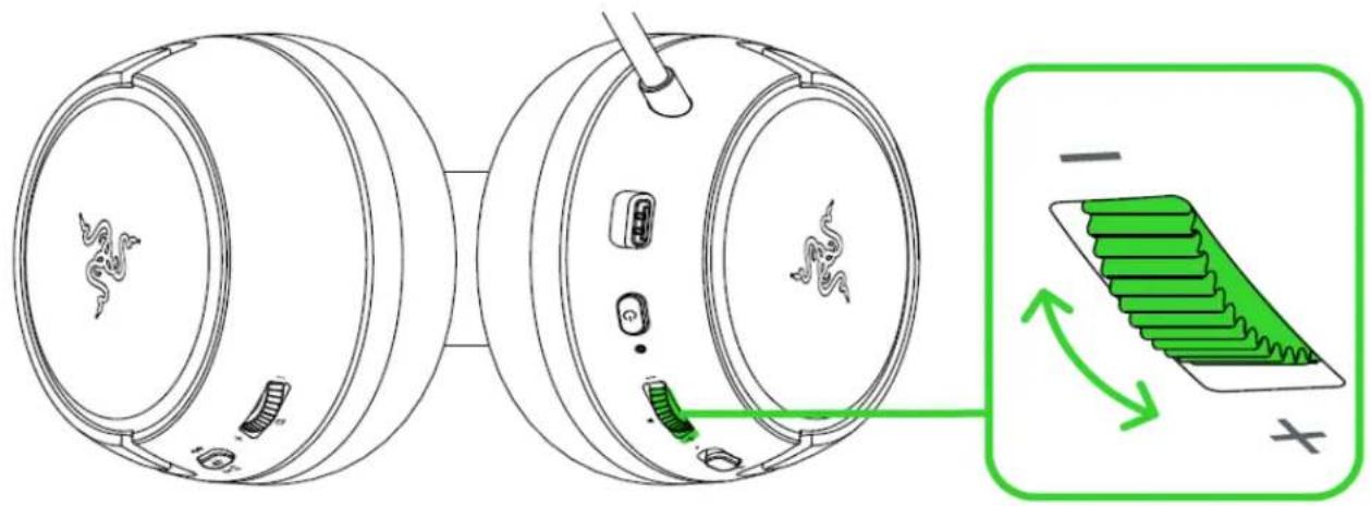 RAZER Kaira for Playstation - MOLETTE DU VOLUME - 1