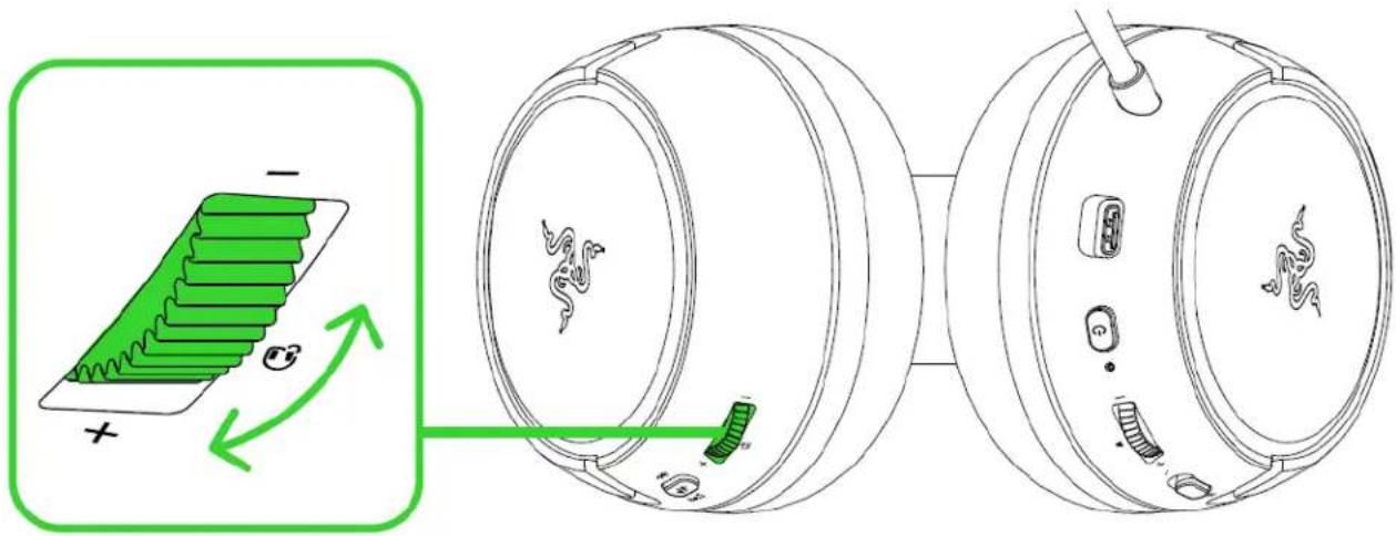 RAZER Kaira for Playstation - MOLETTE DU VOLUME - 2