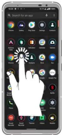 ASUS ROG Phone 6 - Ouvrir une application - 1