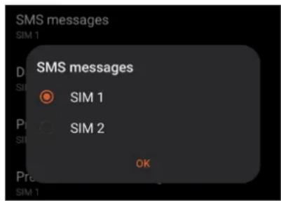 ASUS ROG Phone 6 - Affecter une carte SIM aux SMS - 1