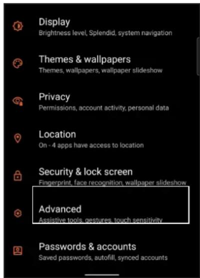 ASUS ROG Phone 6 - Personnaliser l'écran de verrouillage - 1