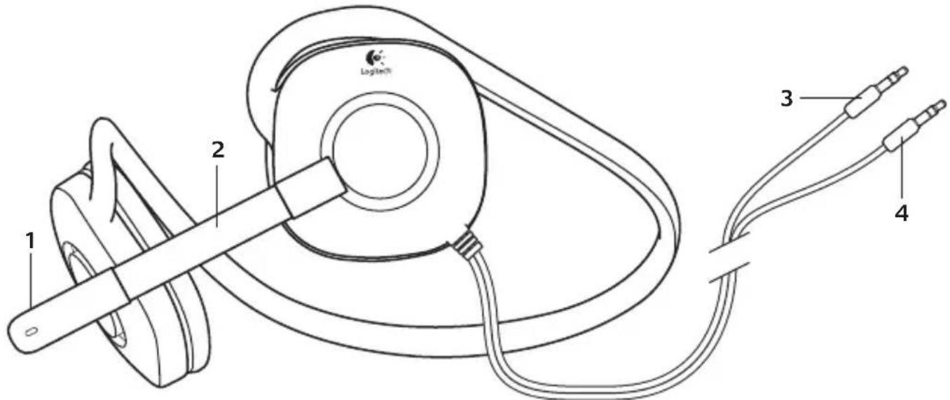 LOGITECH H130 - Palidziba, ja austiñas nedarbojas. - 1