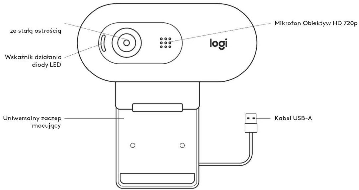 LOGITECH C505e - OPIS URZĄDZENIA - 1