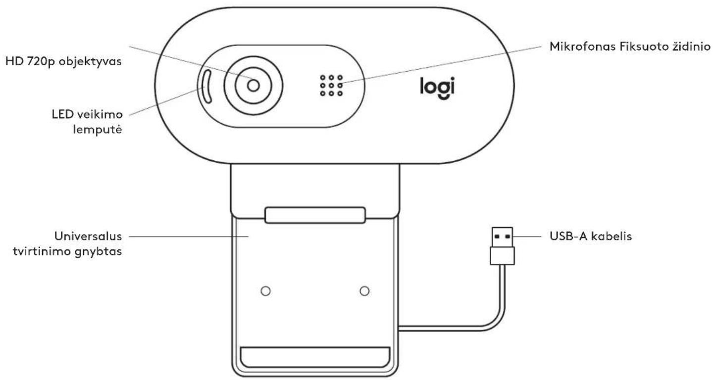 LOGITECH C505e - SUSIPAŽINKITE SU SAVO PRODUKTU - 1