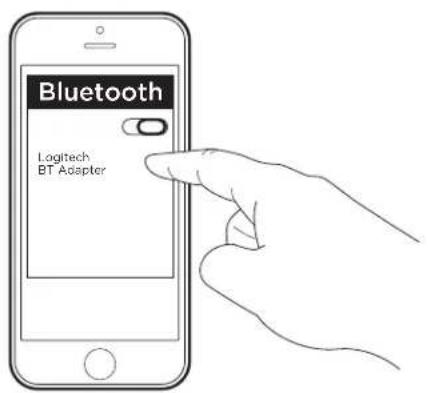 LOGITECH Bluetooth Audio Receiver - RECONNECT A BLUETOOTH DEVICE - 1