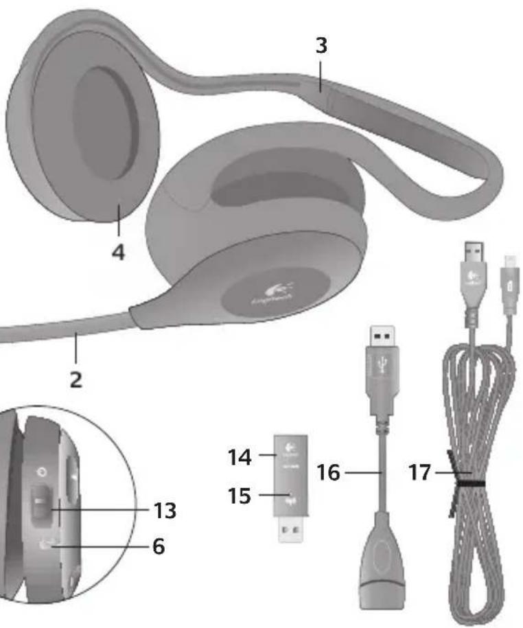 LOGITECH H760 - Další prvky - 1