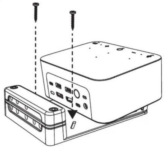 LOGITECH Logi Dock - UGRADNJA - OPCIJE NOSACA ZA MONTAZU - 1