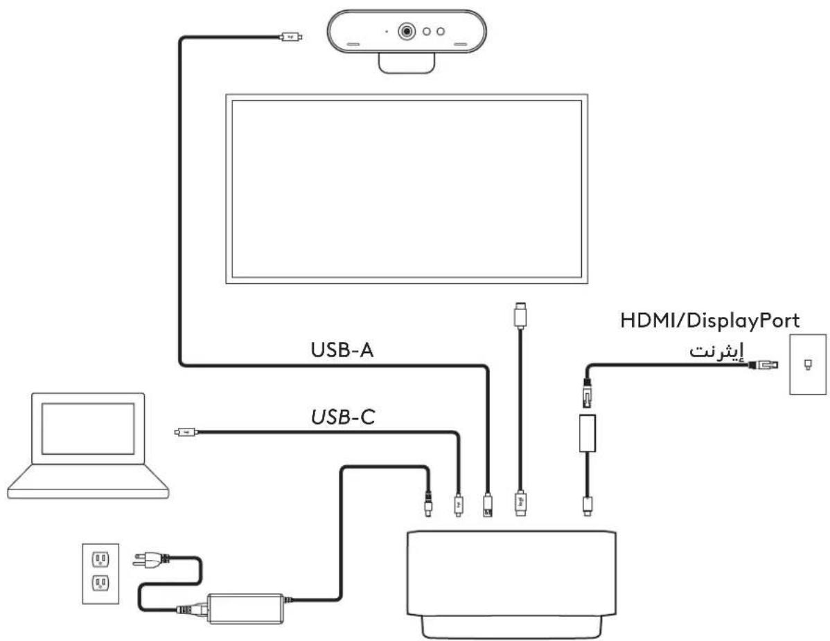 LOGITECH Logi Dock - 0g - 15