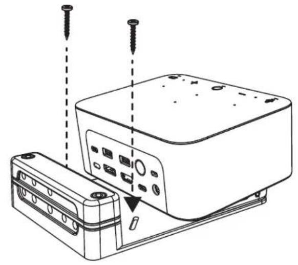 LOGITECH Logi Dock - INSTALACIJA - OPCIJE NOSACA ZA MONTIRANJE - 1