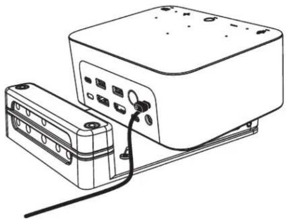 LOGITECH Logi Dock - INSTALLATION - OPTIONEN FÜR MONTAGEHALTERUNGEN - 3