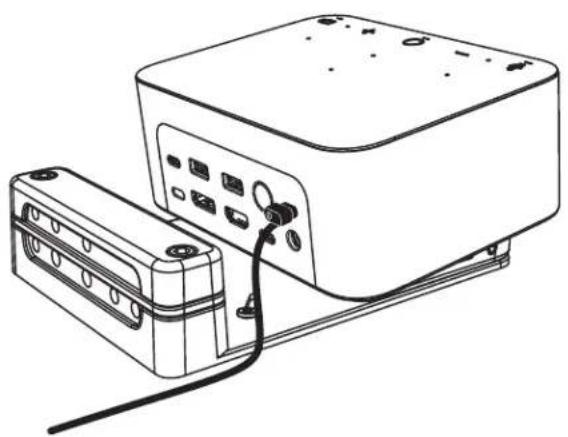 LOGITECH Logi Dock - MOHTAX -ОПЦИЗ 3A CKOБА 3A MOHTINPAHE - 3