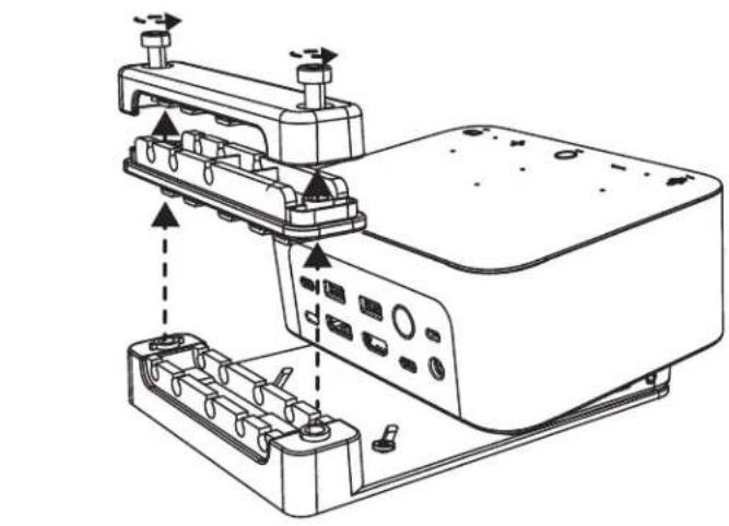 LOGITECH Logi Dock - INSTALLACE - ORGANIZER KABELU - 1