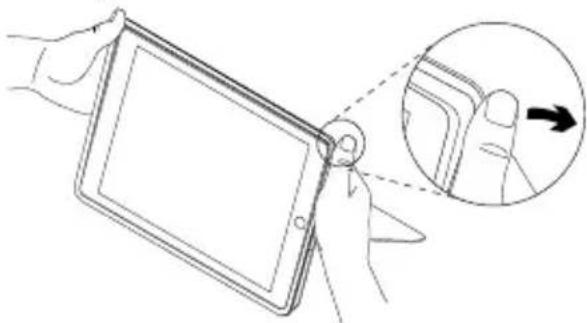 LOGITECH AnyAngle - Ta loss iPad-enheten - 1