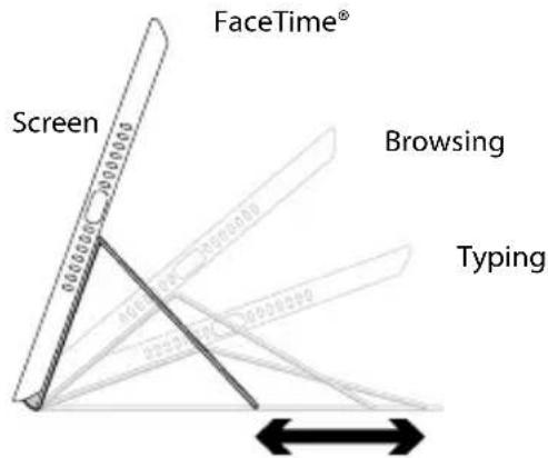 LOGITECH AnyAngle - Folding and adjusting - 3