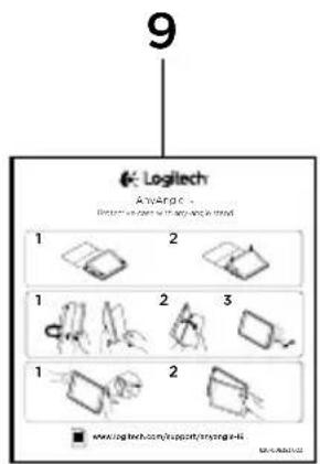 LOGITECH AnyAngle - Pouon Tnc Onkoc - 3