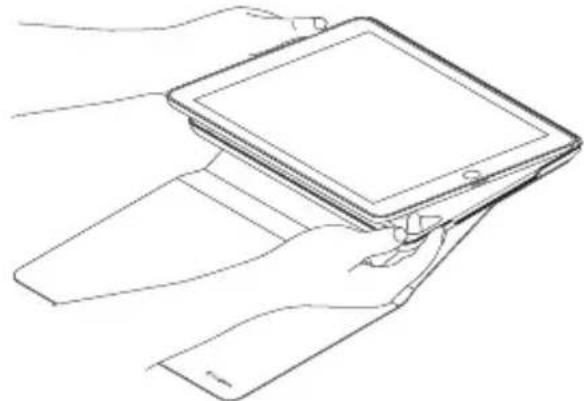LOGITECH Hinge - Rimozione dell'iPad - 1