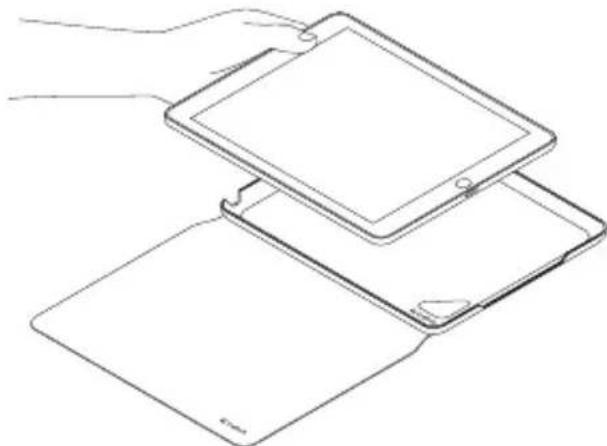 LOGITECH Hinge - Remover o seu iPad - 2