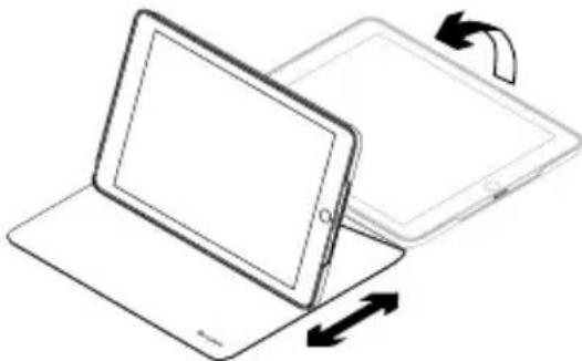 LOGITECH Hinge - Utilisation de l'iPad - 1