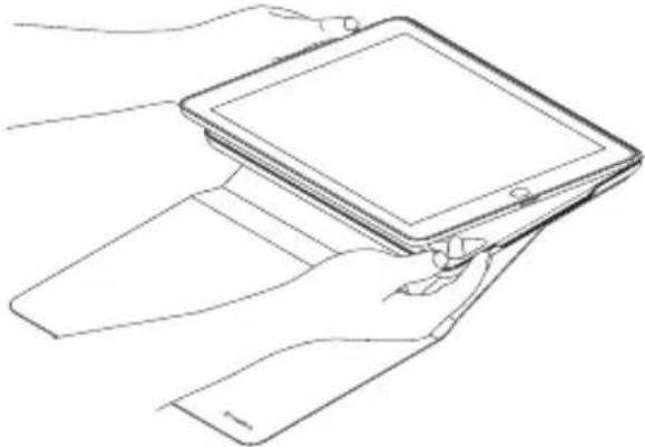 LOGITECH Hinge - Aqaipeoon tou iPad - 1