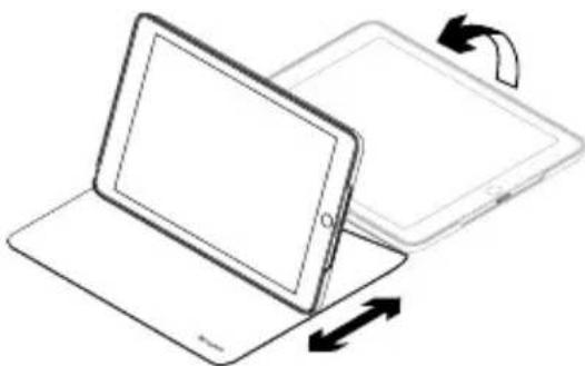 LOGITECH Hinge - Utilizar o seu iPad - 1