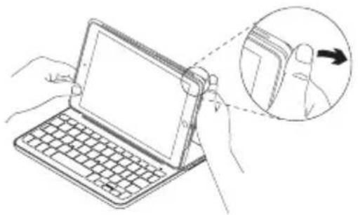 LOGITECH Canvas - Odpojení iPadu mini - 1