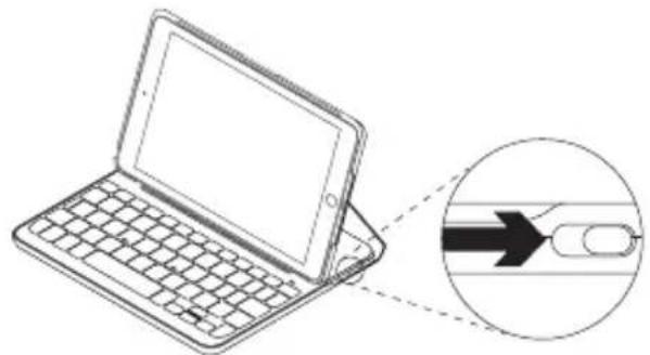 LOGITECH Canvas - Prisijungimas prie jūsų „iPad mini“ - 1