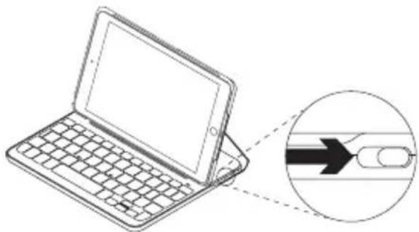 LOGITECH Canvas - Conexión con el iPad mini - 1