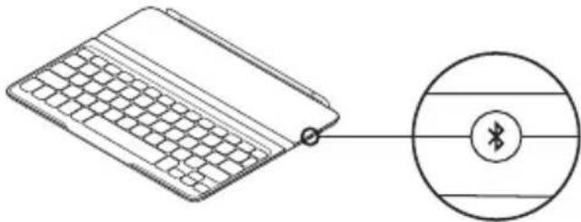 LOGITECH Ultrathin Keyboard Cove - Conectar a um iPad diferente - 1