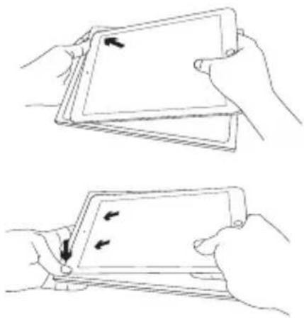 LOGITECH BLOK - Einrichten der Schutzhülle - 1