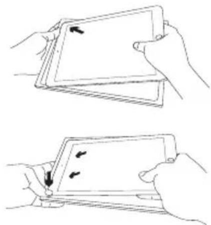 LOGITECH BLOK - Setting up your protective shell - 1