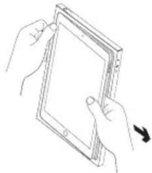 LOGITECH BLOK - Αφαίρεση του iPad από την προστατευτική θήκη - 3