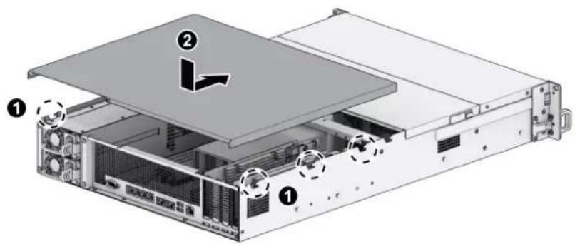 SYNOLOGY FlashStation FS3410 - Pour installer le module de RAM - 4