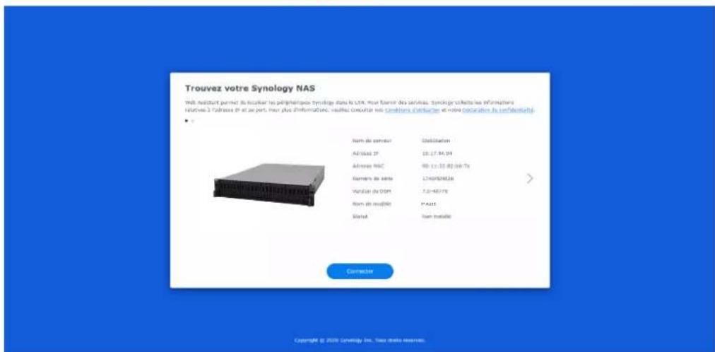 SYNOLOGY FlashStation FS3410 - Installation de DSM avec Web Assistant - 1