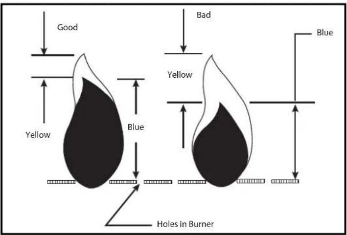 Furrion FGH4ZSASS - The Burner Flame - 1