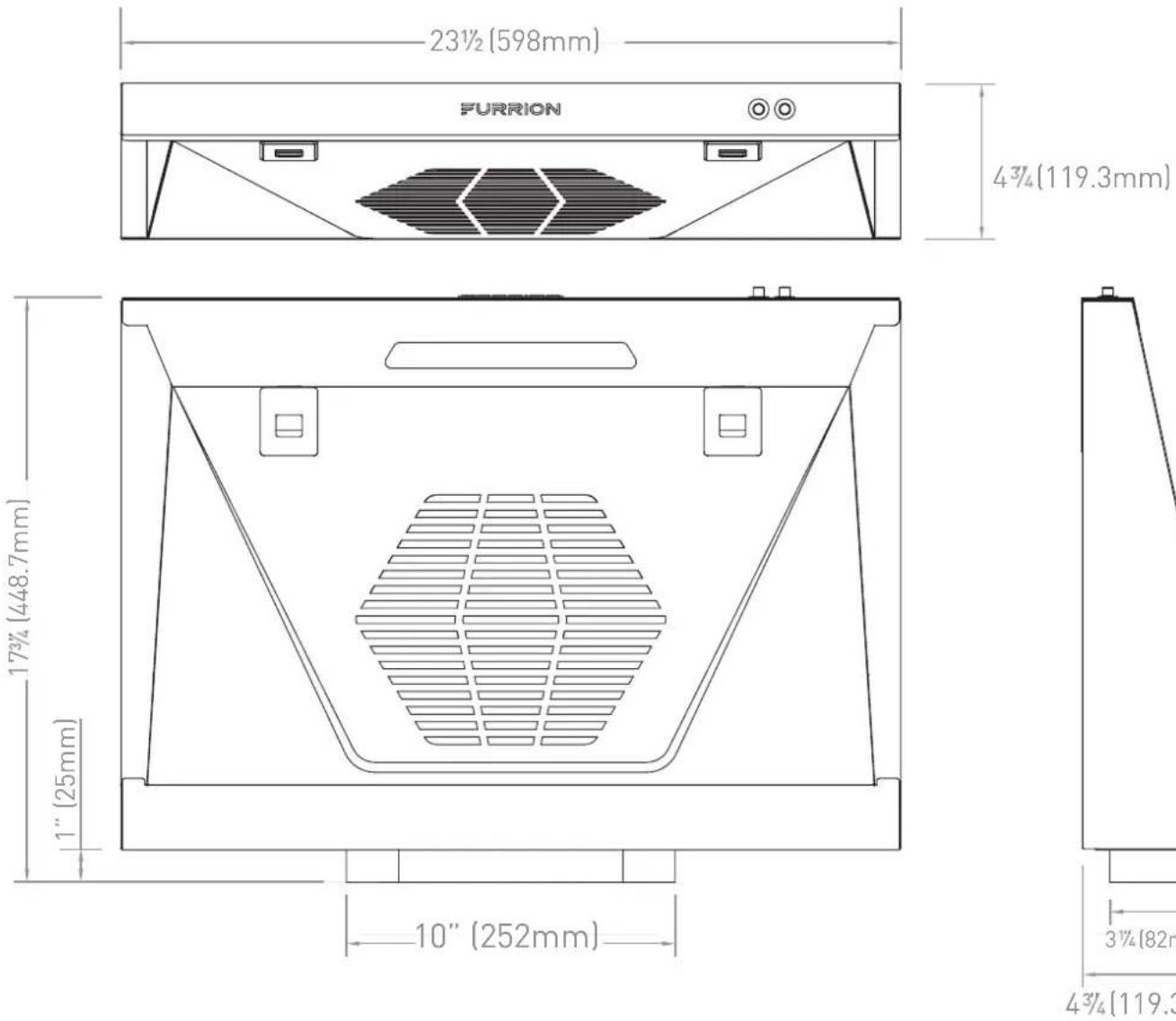 Furrion FHO23SACRVBL - Filtre à Charbon - 2