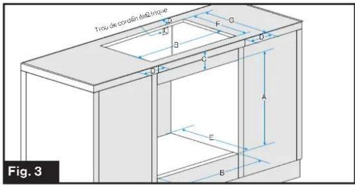 Furrion FTRD22LASS - Four équipé d'une table de cuisson à induction - 1