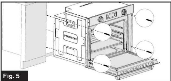Furrion FTRD22LASS - Installation du four (sans table de cuisson) - 2