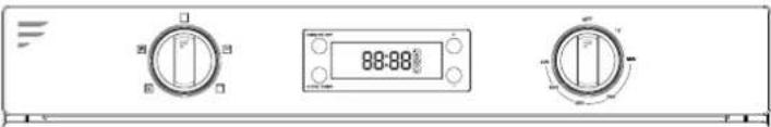 Furrion FTRD22LASS - Pantalla y botones - 1
