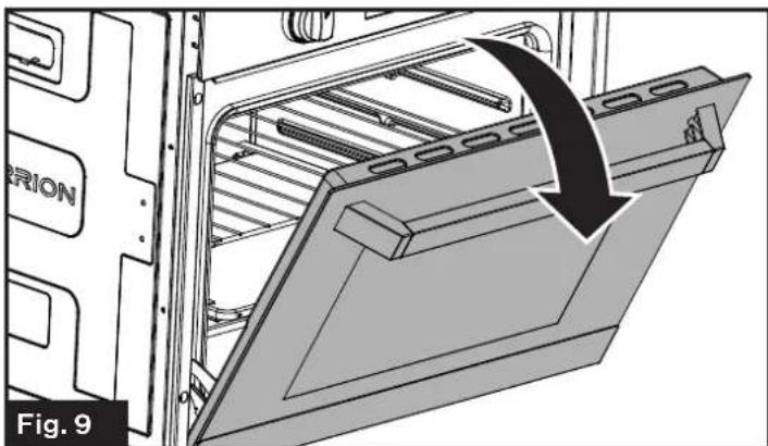 Furrion FTRD22LASS - Cuando se desee quitar la puerta: - 1