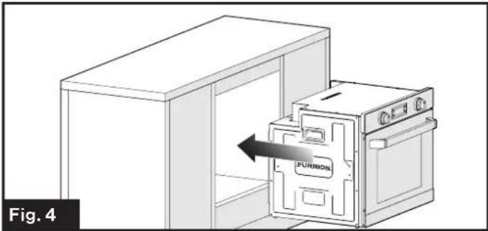 Furrion FTRD22LASS - Installation du four (sans table de cuisson) - 1
