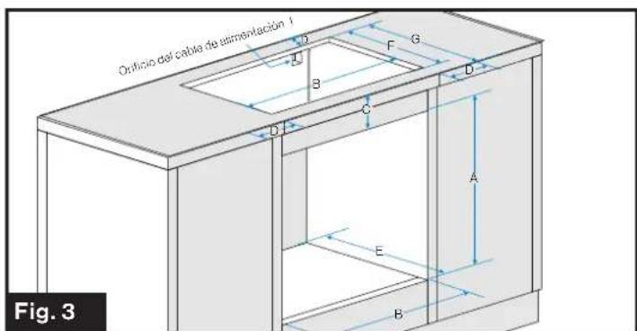 Furrion FTRD22LASS - Horno con anafe de inducción (Fig. 3) - 1