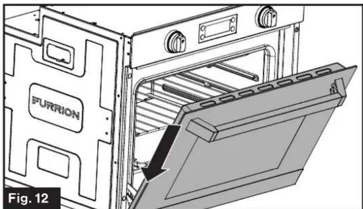 Furrion FTRD22LASS - Cuando se desee quitar la puerta: - 4