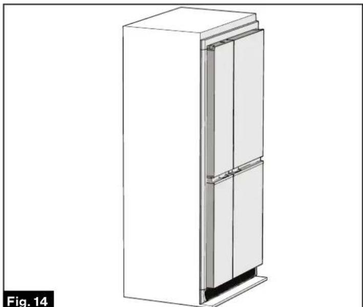 Furrion FCR14ACBQABL01 - Instalación del refrigerador - 8