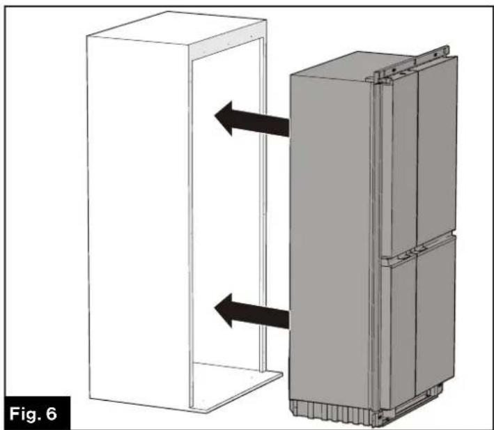 Furrion FCR14ACBQABL01 - Install the Refrigerator - 6