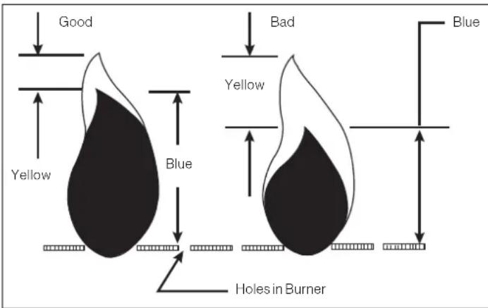 Furrion FGL202ASS - The Burner Flame - 1
