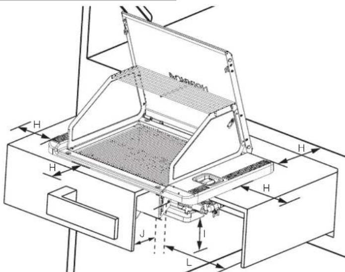 Furrion FGL202ASS - Front Facing Installation - 1