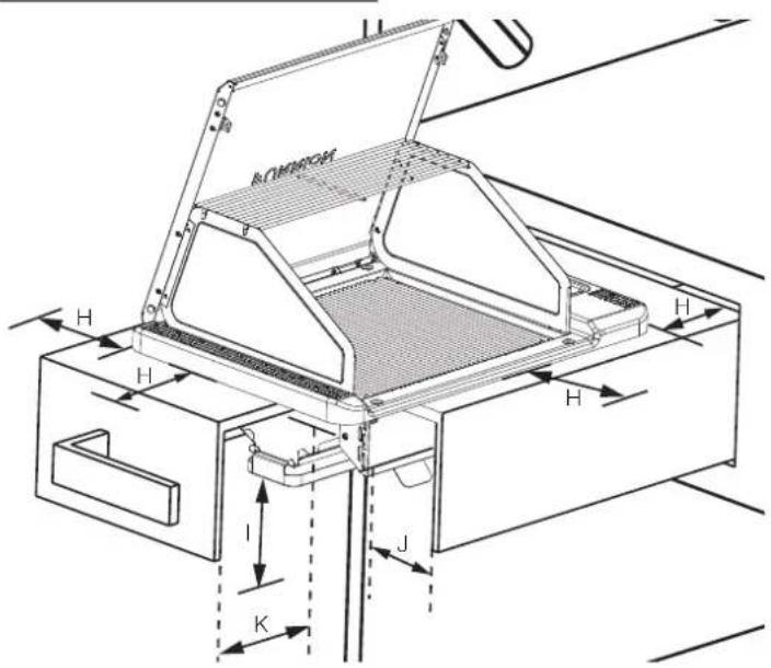 Furrion FGL202ASS - Side Facing Installation - 1