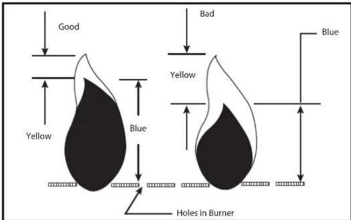 Furrion F1S21L02ASS - The Burner Flame - 1